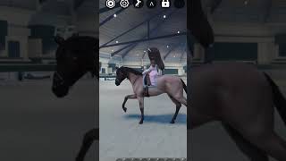 This New Roblox Horse Game 😮 lakecountystables robloxhorsegames fypシ [upl. by Ynatsyd656]