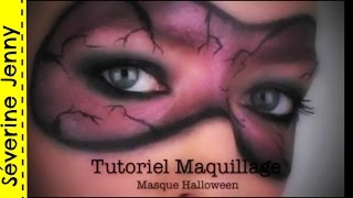 Maquillage Halloween facile et simple  Face Painting Make Up [upl. by Eizdnil]