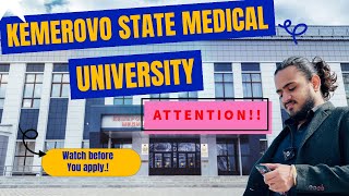 ‼️Watch Before Choosing Kemerovo State Medical University ‼️🚨  DrDevPatel [upl. by Vasileior]