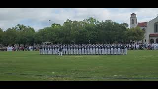 The Citadel Summerall Guards transfer of guns to the incoming Guard [upl. by Morrill957]