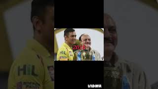 MSD ipl journey 2008 to 2024 viral cricket short  ipl [upl. by Letitia330]