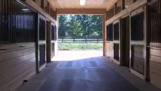 King Barns  Video Barn Tour of Epic Farm Middlefield CT [upl. by Turino]