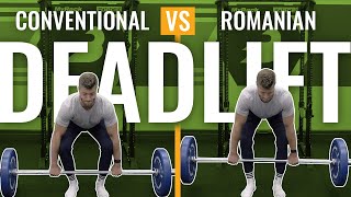 Romanian Deadlift Vs Deadlift — Their Main Difference [upl. by Eisnyl]