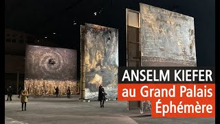 Anselm Kiefer lincroyable exposition au Grand Palais Ephémère Paris  Vidéo YouTube [upl. by Sauder]