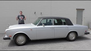 Heres a Tour of the Most Expensive RollsRoyce Sedan From 1973 [upl. by Einalam]