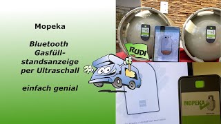 Den Füllstand der Gasflasche per Ultraschall messen⎮Mopeka Bluetooth Lösung ⎮ Frühjahr 2021 ⎮ 🚍🇩🇪👍 [upl. by Hnid]