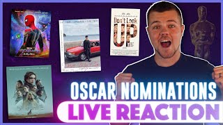 2022 Oscar Nominations Live REACTION [upl. by Enahpad]