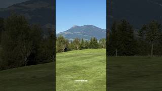 Rigi Kulm Mount Rigi View Golf Meggen Meggen Lucerne Switzerland Shorts [upl. by Floridia]