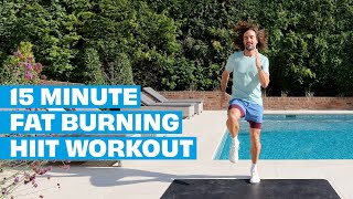 15 Minute Fat Burning HIIT Workout  No Equipment  The Body Coach [upl. by Ardnaek824]