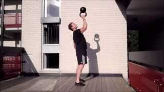 Kettlebell Bottomup Press 24 kg [upl. by Jegar]