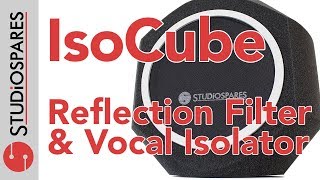 Studiospares IsoCube Reflection Filter and Vocal Isolator [upl. by Llertnauq]