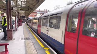 TfL Piccadilly Line 1973 TS 411412  230 leaving Barons Court [upl. by Magill]