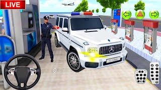 ✅🔴LIVE NEW🔴Crazy police Car Hyundai i20N in The gas station3D Driving Class Simulation gameplays [upl. by Tonry20]