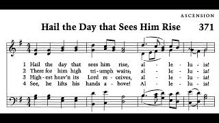 Sing Along Hymns 4  Hail the Day that Sees Him Rise [upl. by Tteragram]