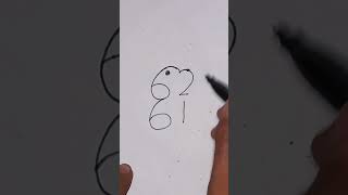 drawing a dog from 6621 numbers [upl. by Divod]