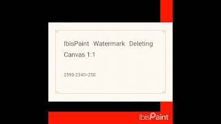 How to avoid and delete IbisPaint WatermarkIbisPaintX IbisPaintX IbisPaint IbisPaintArt [upl. by Branen]