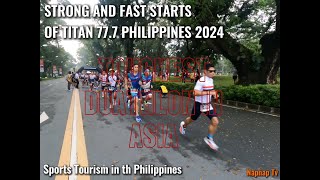 TOUGHEST DUATHLON IN ASIA TITAN 777 PHILIPPINES I SPORTS TOURISM IN THE PHILIPPINES I START LINE [upl. by Wirth344]