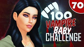 NEAR DEATH  EP 70  The Sims 4 100 Vampire Baby Challenge [upl. by Inaja]