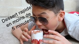 Un dessert en moins de 5 minutes [upl. by Kipton]