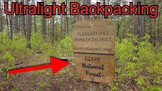 Ozark Highland Trail 2020  Ultralight Backpacking [upl. by Htebilil]