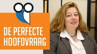 Hoe formuleer je de perfecte hoofdvraag [upl. by Samtsirhc]