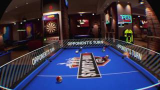 Sports Bar VR Hangout pool gameplay vs AI [upl. by Walworth]