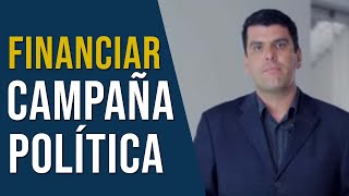 Cómo financiar una campaña política l Miguel Jaramillo Lujan [upl. by Nov]