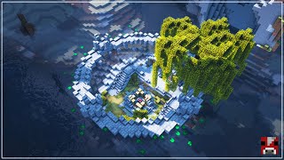 Minecraft Timelapse  Lets Build a MINI FISHBOWL BASE World Download [upl. by Rekrap]