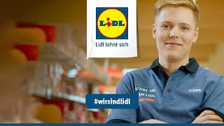 wirsindlidl  Leon  Ausbildung Kaufmann im Einzelhandel [upl. by Adnoel]