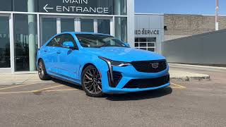 2023 Cadillac CT4V Blackwing Review  Wolfe Cadillac Edmonton [upl. by Henrietta]