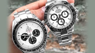 Omega vs Rolex  Speedmaster vs Daytona amp Seamaster vs Submariner [upl. by Charron123]