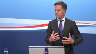 Integrale persconferentie van MP Rutte van 9 juni 2023 [upl. by Elleuqram]