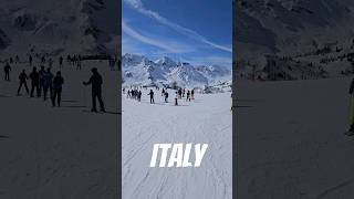 Italy 🇮🇹 Skiing in Dolomites ⛷️ [upl. by Giusto51]