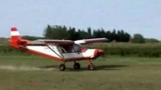 Awesome short takeoff and landing in a STOL CH 701 SkyJeep [upl. by Elockin614]