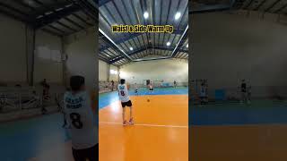 Volleyball Practice WarmUp volleyballdrills [upl. by Eartha]