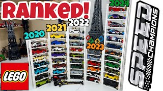 Ranking of ALL LEGO Speed Champions 2nd Generation Cars 20202024 [upl. by Ahrens]