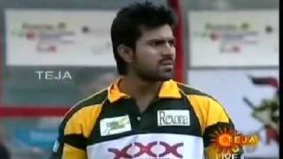 ManaTeluguMoviesnet  Tollywood T20  Chiru Cheetahs vs Nag Kings  9  Nag Batting [upl. by Martino262]