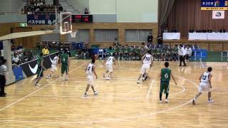 2013能代cup 能代工業vs市立船橋 1Q、2Q [upl. by Bernarr]