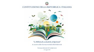 Le Biblioteche scolastiche al Quirinale [upl. by Xanthe]