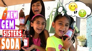 We Made Our Own Soda  Fun Los Angeles Soda Pop Store  VLOG IT  GEM Sisters [upl. by Adihsar]