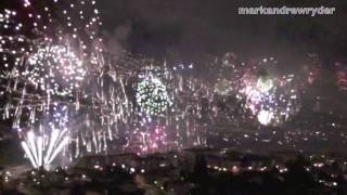 Madeira Funchal New Year Fireworks 2009  2010 [upl. by Hildagarde]