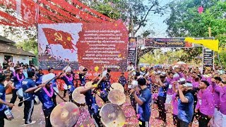 GSK Thambolam at Velayattu Narasimha Moorthi Temple Pooram 2024  Team Palliyangadi  Pallikkara [upl. by Ydnirb]