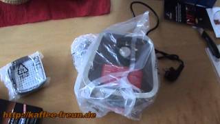 Unboxing Video Tchibo Cafissimo DUO [upl. by Tollmann]