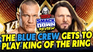 WWE Smackdown 51024 Review  KING AND QUEEN OF THE RING CONTINUE SOLO SIKOA BLOODLINE TWIST [upl. by Nanor]