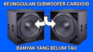 Ini yang di maksud dengan Subwoofer cardioid Ini penjelasan nya banyak yg belum tau [upl. by Eilujna]