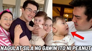 Luis Manzano Jessy at Vilma Santos NaSHOCKMarunong ng MakipagUsap at KUMANTA si Baby Peanut🥜 [upl. by Ylime]