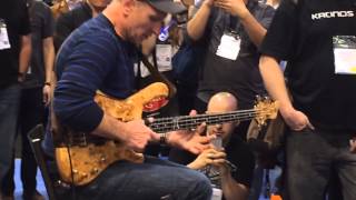 Wojtek Pilichowski at NAMM 2014 [upl. by Queen]