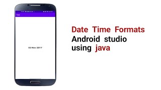 How to format date and time in Android  javalangRuntimeException Unable to start activity SOLVED [upl. by Furmark]