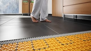 Comment placer le système de plancher chauffant Schluter® DITRA HEAT [upl. by Nirred]