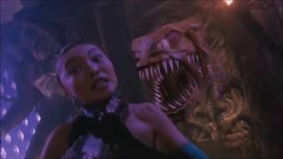 Asian bad girl gets eaten scene in Mortal Kombat [upl. by Esilec]